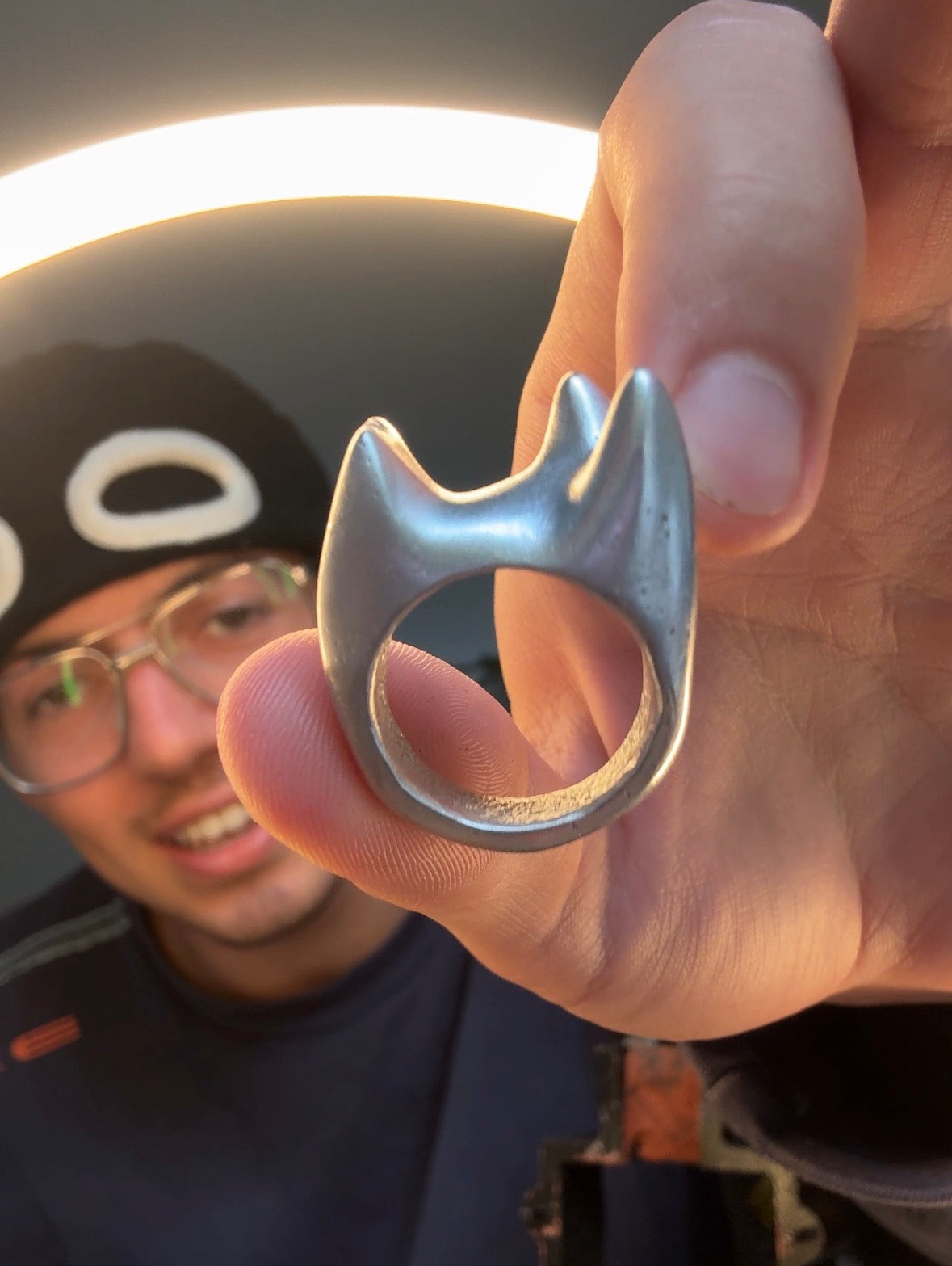 Ice Cream Ring - 100% Recycled Aluminum